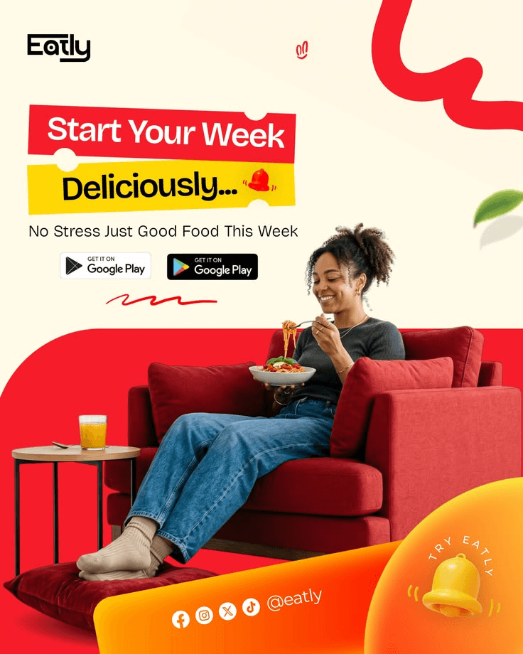 Eatly graphic design example